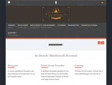 Tablet Screenshot of gasthof-halsbach.de